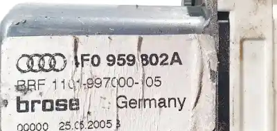 Peça sobressalente para automóvel em segunda mão motor elevador vidro traseiro esquerdo por audi a6 avant (4f5) 3.0 tdi quattro referências oem iam 4f0959802a  1101-997000-05