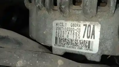 Peça sobressalente para automóvel em segunda mão alternador por mazda 2 (dy) 1.25 (dy3w) referências oem iam a005ta7692  2s6t-10300-cb