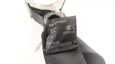 Peça sobressalente para automóvel em segunda mão cinto de segurança traseiro direito por ford focus iii 1.6 ti referências oem iam trw34068894  