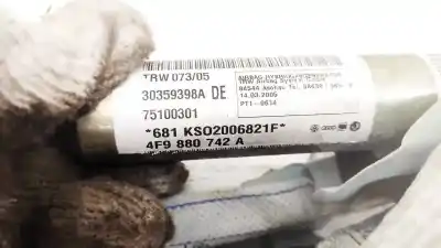 Автозапчастина б/у передня права подушка безпеки для audi a6 c6 avant (4f5) 2.7 tdi посилання на oem iam 4f9880742a  30359398a