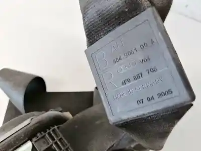 Pezzo di ricambio per auto di seconda mano cintura di sicurezza anteriore destra per audi a6 avant (4f5) 2.4 riferimenti oem iam 4f0857706  604906100a