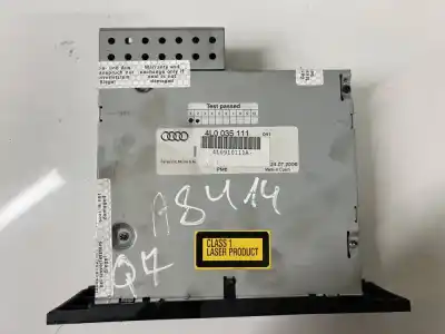Автозапчастина б/у аудіо система / радіо cd для audi q7 (4l) 3.0 tdi посилання на oem iam 4l0035111  4l0910111a, cx-ca1592g