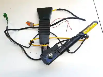 Second-hand car spare part right front seat belt buckle for opel zafira a 2.0 dti oem iam references 90560656