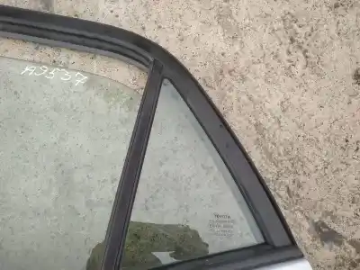 Автозапчастина б/у ліве задне скорівне скло для toyota auris, i e15 2006.10 - 2012.10 1.6l 91kw dual vvt-i 2006.10 - 2012.10 посилання на oem iam as2  