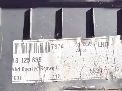 Автозапчастина б/у пластика для opel vectra c (z02) 2.2 dti 16v (f69) посилання на oem iam 13125639  