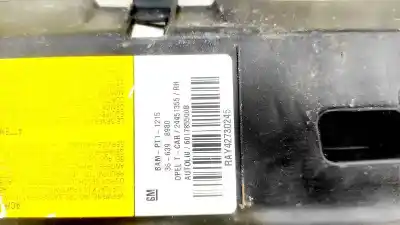 Автозапчастина б/у передня права подушка безпеки для opel astra h caravan 1.7 16v cdti посилання на oem iam 601785500b  366398980, 24451355