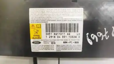 Автозапчастина б/у ліва бічна подушка безпеки для ford c-max (cb3) 1.6 tdci cat посилання на oem iam 3m51r611d11ag  1291804351