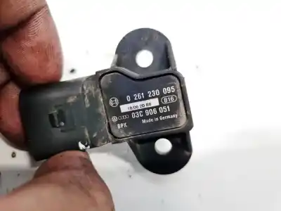 Peça sobressalente para automóvel em segunda mão sensor de pressão por volkswagen golf v variant (1k5) 1.4 referências oem iam 03c906051  026123095