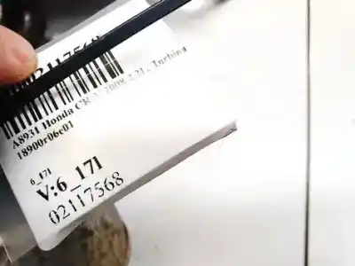 Автозапчастина б/у турбонагрузник для honda cr-v (re) 2.2 ctdi посилання на oem iam 18900r06e01  759394-2