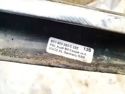 Pezzo di ricambio per auto di seconda mano plastiche per audi a5 (8t3) 1.8 tfsi riferimenti oem iam 8t0853283c  