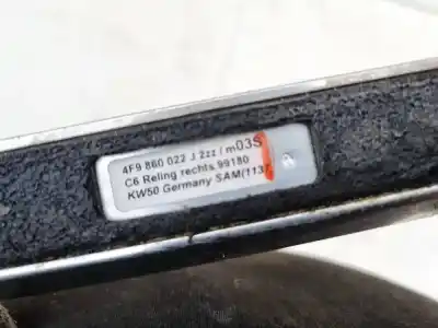 Автозапчастина б/у пластика для audi a6 c6 (4f2) 2.0 tdi посилання на oem iam 4f9860022j  