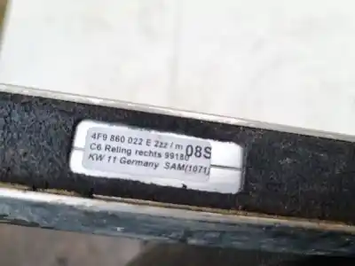 Автозапчастина б/у пластика для audi a6 avant (4f5) 2.7 tdi посилання на oem iam 4f9860022e  