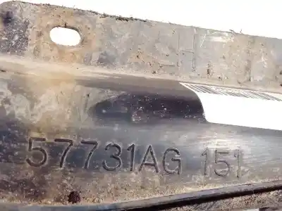 Second-hand car spare part rear bumper reinforcement for subaru legacy berl. b13 (bl) 2.0 cat oem iam references 57731ag151  