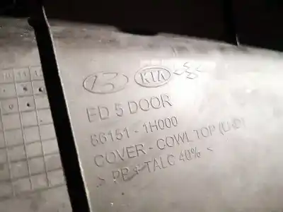 Peça sobressalente para automóvel em segunda mão grelha torpedo curcuvan por kia ceed (ed) 1.6 crdi 115 referências oem iam 861511h000  86151-1h000