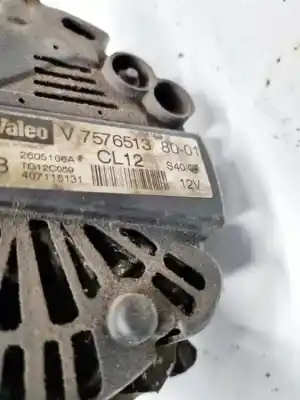 Second-hand car spare part alternator for peugeot 207 1.4 16v vti cat (8fs / ep3) oem iam references v75765138001  2605106a