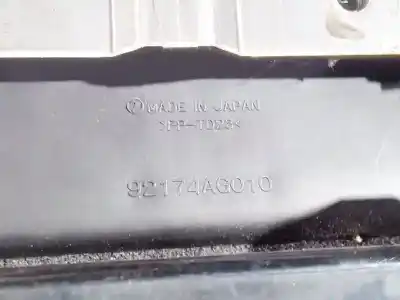 Second-hand car spare part center armrest for subaru legacy berl. b13 (bl) 2.0 cat oem iam references 92174ag010  