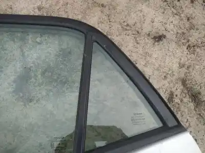 Автозапчастина б/у ліве задне скорівне скло для toyota auris, i e15 2006.10 - 2012.10 1.6l 91kw dual vvt-i 2006.10 - 2012.10 посилання на oem iam as2  