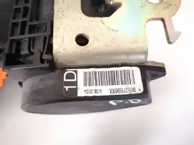 Автозапчастина б/у передній правий ремін безпеки для citroen c4 i (lc_) 1.6 hdi посилання на oem iam 96527696xx   Автозапчастина б/у передній правий ремін безпеки для citroen c4 i (lc_) 1.6 hdi посилання на oem iam 96527696xx