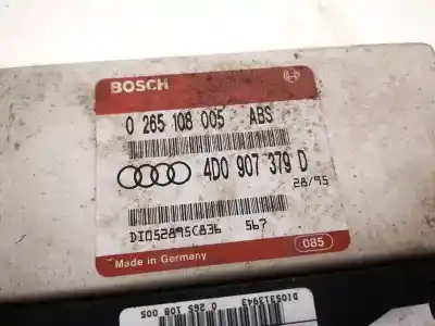 Автозапчастина б/у блок управління abs для audi a4 avant (b5) 1.8 посилання на oem iam 0265108005  4d0907379d