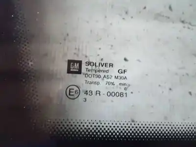 Автозапчасти б/у левое заднее стекло печати за opel vectra c (z02) 2.2 dti 16v (f69) ссылки oem iam as2  