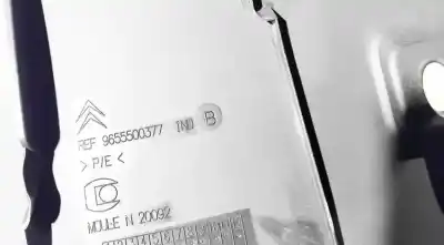 Автозапчастина б/у пластика для citroen c5 ii (rc_) 2.0 hdi (rcrhrh) посилання на oem iam 9655500377  20092