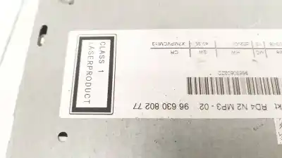 Автозапчасти б/у аудиосистема / радио cd за citroen c5 ii (rc_) 2.0 hdi (rcrhrh) ссылки oem iam 9663080277  