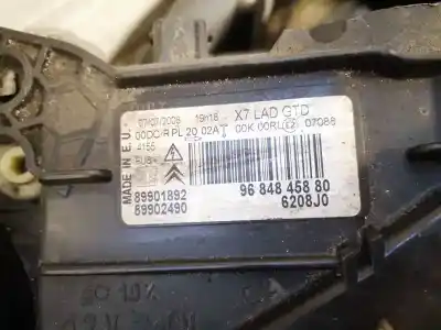 Автозапчастина б/у ліва фара для citroen c5 ii (rc_) 2.2 hdi посилання на oem iam 9684845880  89901892, 89902490