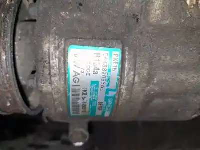 Peça sobressalente para automóvel em segunda mão compressor de ar condicionado a/a a/c por audi a3 (8p1) 2.0 tdi referências oem iam 1k0820803  