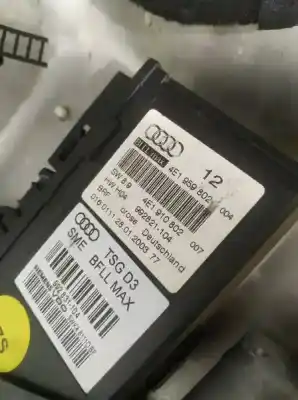 Peça sobressalente para automóvel em segunda mão motor elevador vidro dianteiro direito por audi a8, d3 2002.09 - 2005.6 4.2 quattro 246kw 2002.10 - 2010.07 referências oem iam 4e1910802  4e1959802