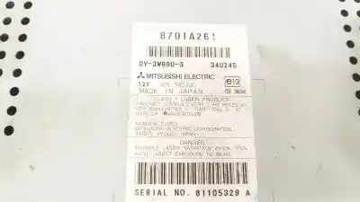 Автозапчастина б/у аудіо система / радіо cd для mitsubishi lancer viii (cy_a, cz_a) 2.0 di-d (cy8a) посилання на oem iam dy3w69u3  dy-3w69u-3 Автозапчастина б/у аудіо система / радіо cd для mitsubishi lancer viii (cy_a, cz_a) 2.0 di-d (cy8a) посилання на oem iam dy3w69u3  dy-3w69u-3