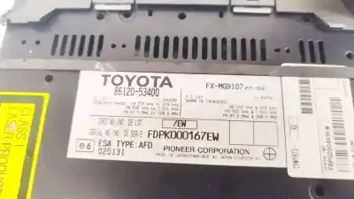 Second-hand car spare part audio system / radio cd for lexus is, ii 2005.10 - 2013.03 2.2d 130kw 2005.10 - 2013.03 oem iam references 8612053400  86120-53400, fxmg9107zt02