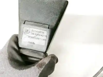 Second-hand car spare part right front seat belt buckle for opel astra g caravan 1.7 16v dti cat (y 17 dt / lr6) oem iam references 90560656  563086407a