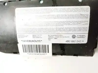 Автозапчасти б/у левая боковая подушка безопасности за audi a6 c5 (4b2, 4b4) 2.5 tdi ссылки oem iam 4b0880242h  bam-pt1-0660