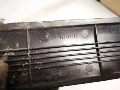 Pezzo di ricambio per auto di seconda mano plastica per toyota corolla (e11) 2.0 d-4d linea sol riferimenti oem iam 6791602010  67916-02010
