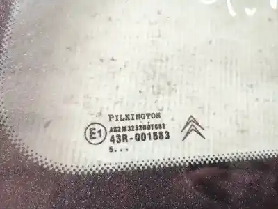 Автозапчастина б/у ліве задне скорівне скло для citroen c4 i (lc_) 1.6 hdi посилання на oem iam as2  