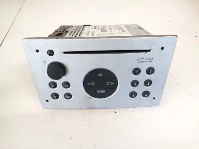 Peça sobressalente para automóvel em segunda mão sistema de áudio / rádio cd por opel meriva b 1.7 16v cdti referências oem iam 93176257