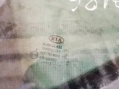 Peça sobressalente para automóvel em segunda mão vidro de custódia triangular traseiro esquerdo por kia ceed (ed) 1.6 crdi 115 referências oem iam as3  