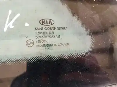 Peça sobressalente para automóvel em segunda mão vidro de custódia triangular traseiro esquerdo por kia ceed (ed) 1.6 crdi 115 referências oem iam as3  