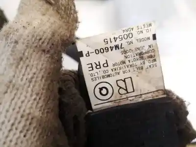 Second-hand car spare part rear left seat belt for lexus gs (gs/us/ws19) 3.0 v6 24v cat oem iam references 7m4600p  7m4600-p