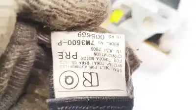 Автозапчастина б/у задній правий ремін безпеки для lexus gs (gs/us/ws19) 3.0 v6 24v cat посилання на oem iam 7m3600p  7m3600-p