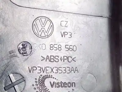 Автозапчастина б/у передні молдинги для volkswagen caddy ka/kb (2k) 2.0 sdi посилання на oem iam 2k0858560  vp3vex3533aa