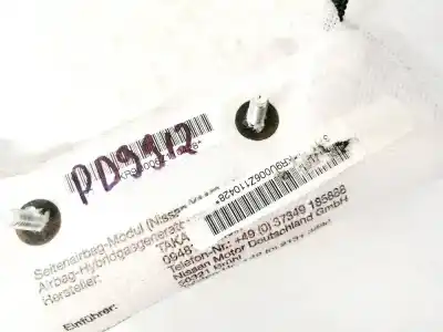 Peça sobressalente para automóvel em segunda mão airbag do lado esquerdo por nissan note (e11e) 1.6 16v cat referências oem iam   