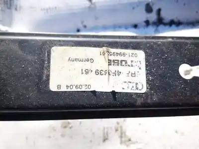 Second-hand car spare part rear left window regulator for audi a6 c5 (4b2, 4b4) 2.5 tdi oem iam references 4f0839461  