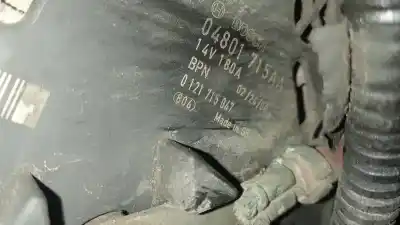 Peça sobressalente para automóvel em segunda mão alternador por dodge journey 2.0 16v crd cat referências oem iam 04801715aa  0121715047