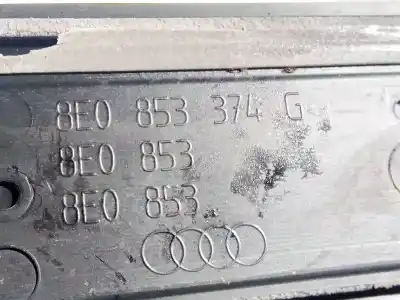 Автозапчастина б/у пластика для audi a4 b7 (8ec) 2.0 tdi quattro посилання на oem iam 8e0853374g  