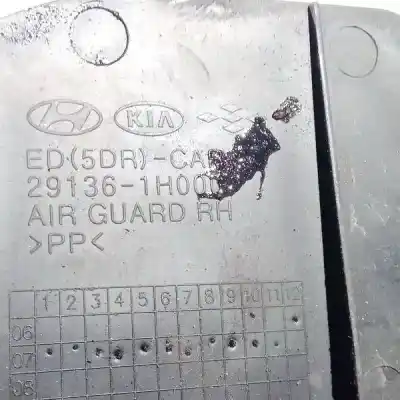 Pezzo di ricambio per auto di seconda mano plastica per kia ceed (ed) 1.6 crdi 115 riferimenti oem iam 291361h000  29136-1h000