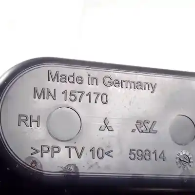 Автозапчастина б/у пластика для mitsubishi colt cz3 berl. 5 (z30a) 1.3 (z35a. z33a. z34a) посилання на oem iam mn157170  59814