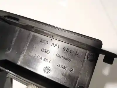 Автозапчастина б/у пластика для audi a4 b7 (8ec) 2.0 tdi quattro посилання на oem iam 8e0971981d  