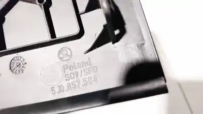 Second-hand car spare part plastics for skoda fabia (5j2 ) 1.4 16v oem iam references 5j0857504  5j0.857.504