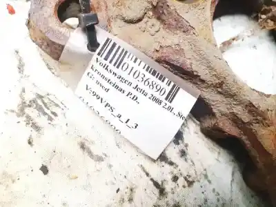 Second-hand car spare part front right knuckle for volkswagen jetta (1k2) 2.0 tdi oem iam references   